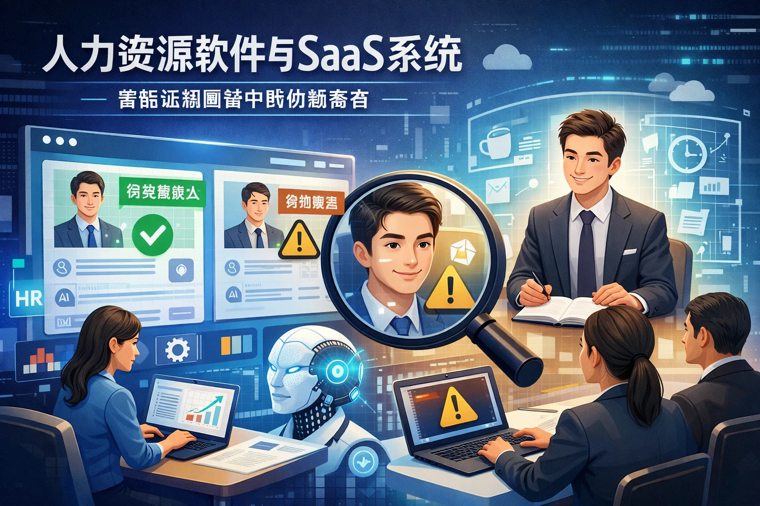 人力资源软件与SaaS系统：智能识别面试中的伪勤奋者