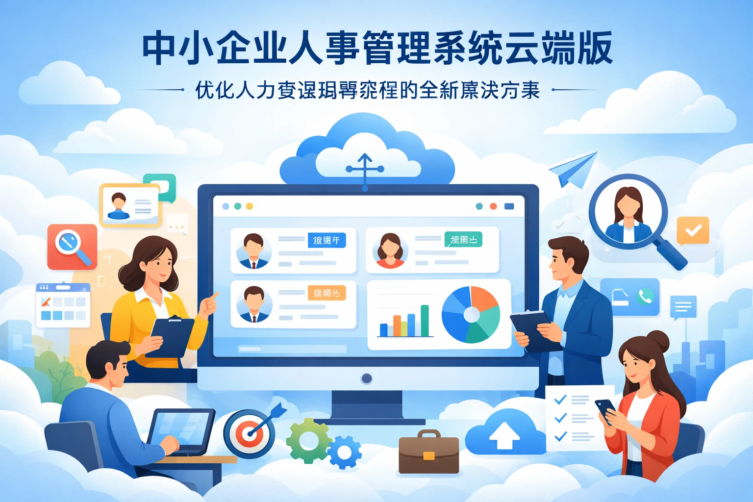 中小企业人事管理系统云端版：优化人力资源招聘流程的全新解决方案