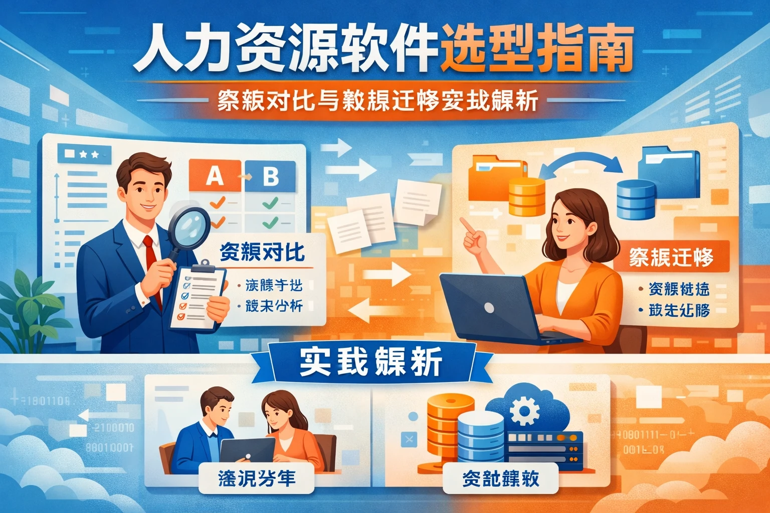 人力资源软件选型指南：系统对比与数据迁移实战解析
