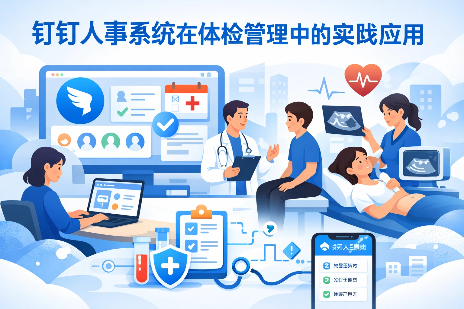 钉钉人事系统在体检管理中的实践应用