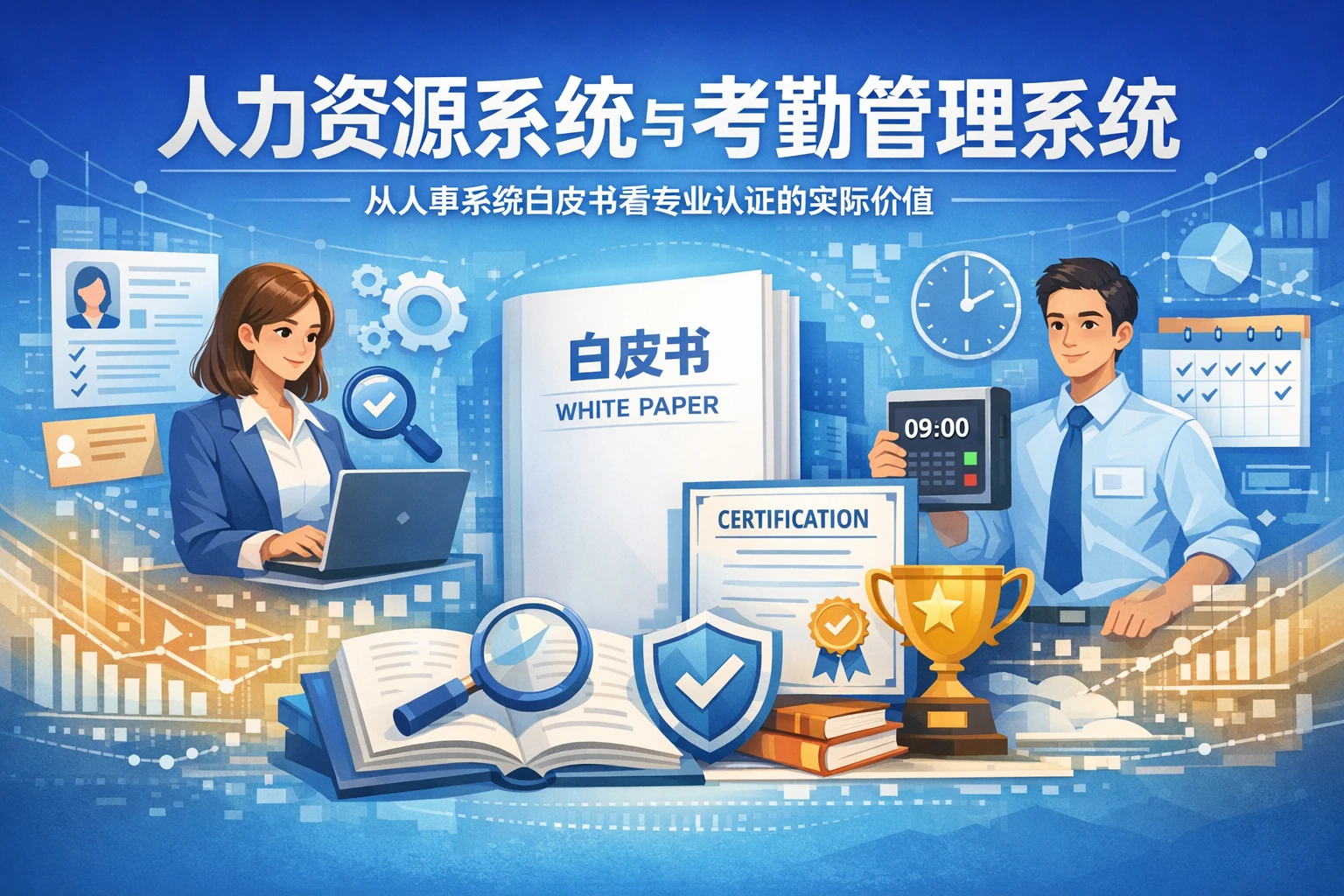 人力资源系统与考勤管理系统：从人事系统白皮书看专业认证的实际价值