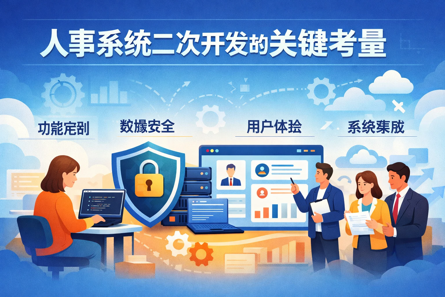 人事系统二次开发的关键考量