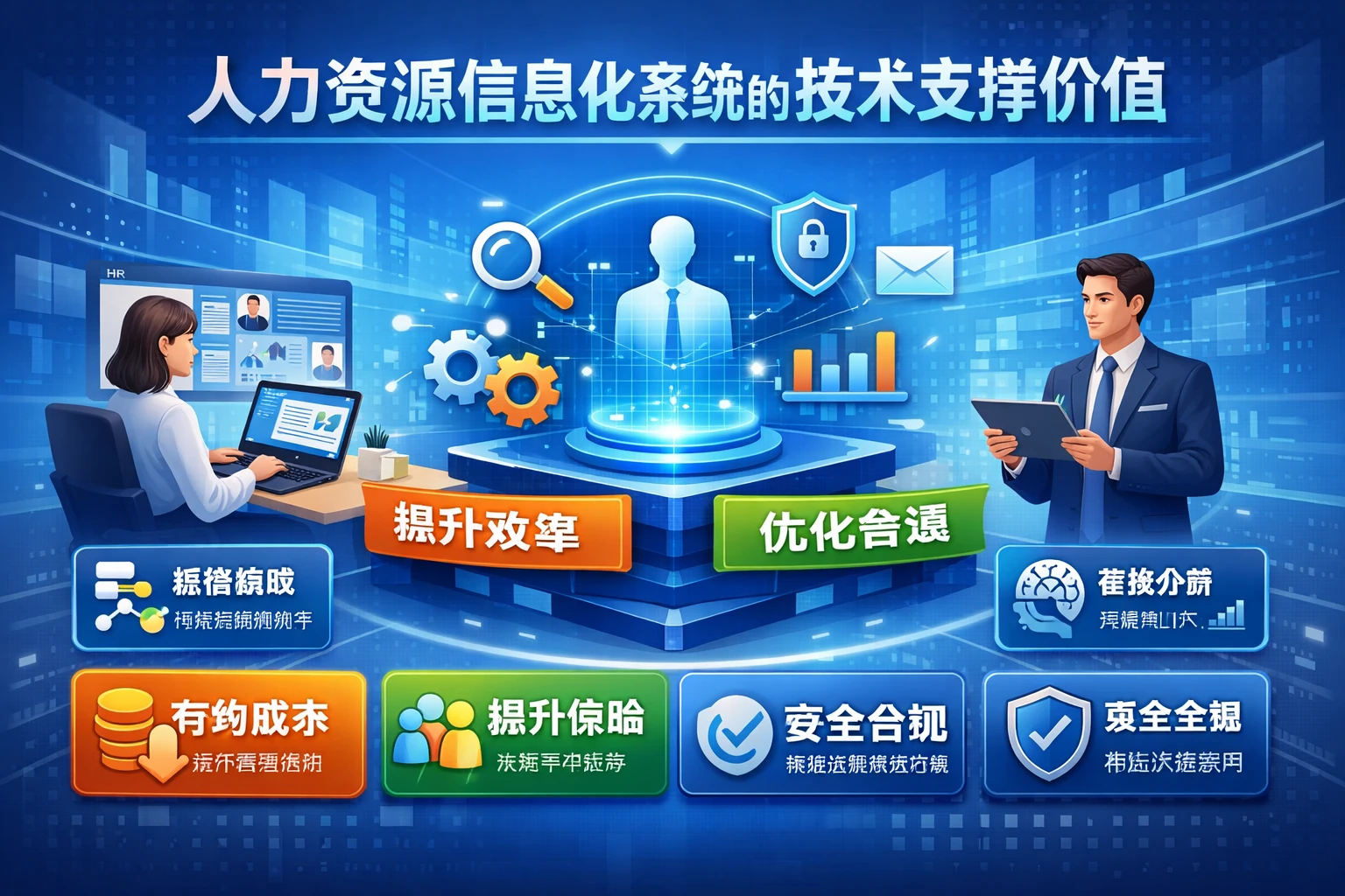 人力资源信息化系统的技术支撑价值