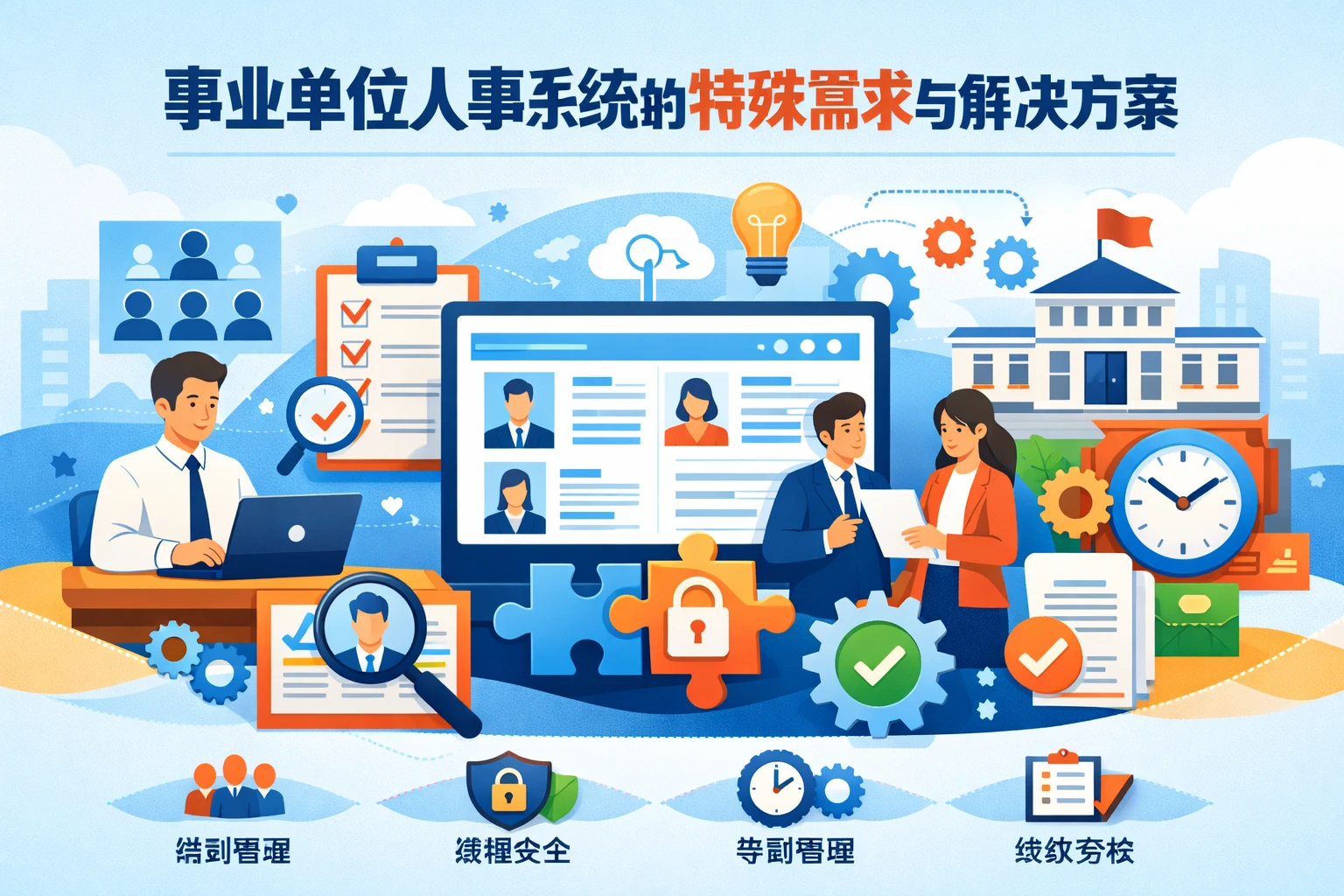 事业单位人事系统的特殊需求与解决方案