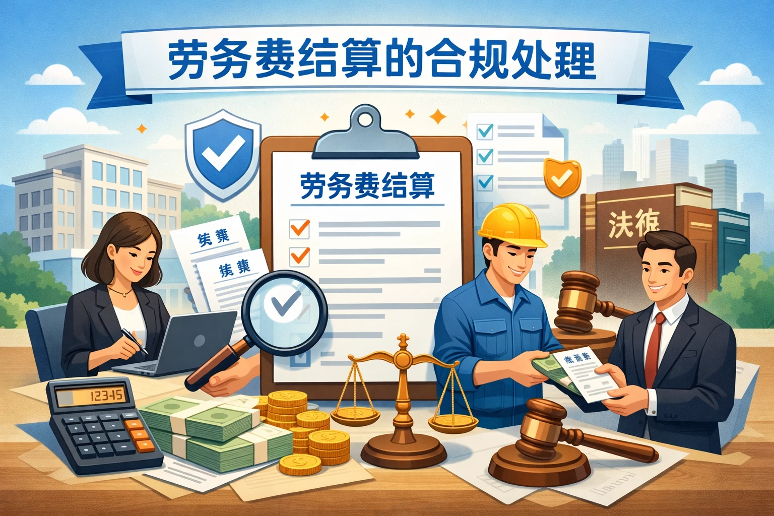 劳务费结算的合规处理