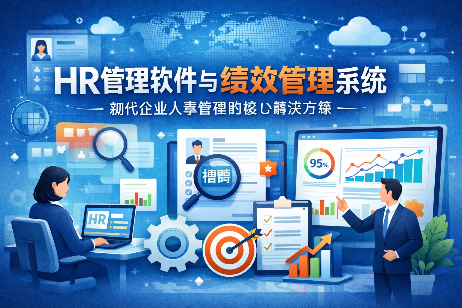 HR管理软件与绩效管理系统：现代企业人事管理的核心解决方案