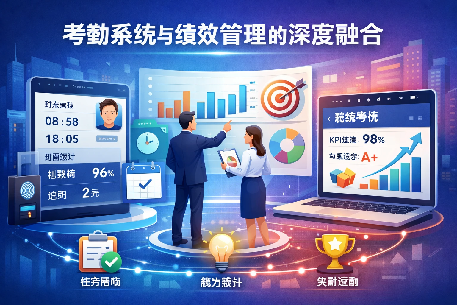 考勤系统与绩效管理的深度融合