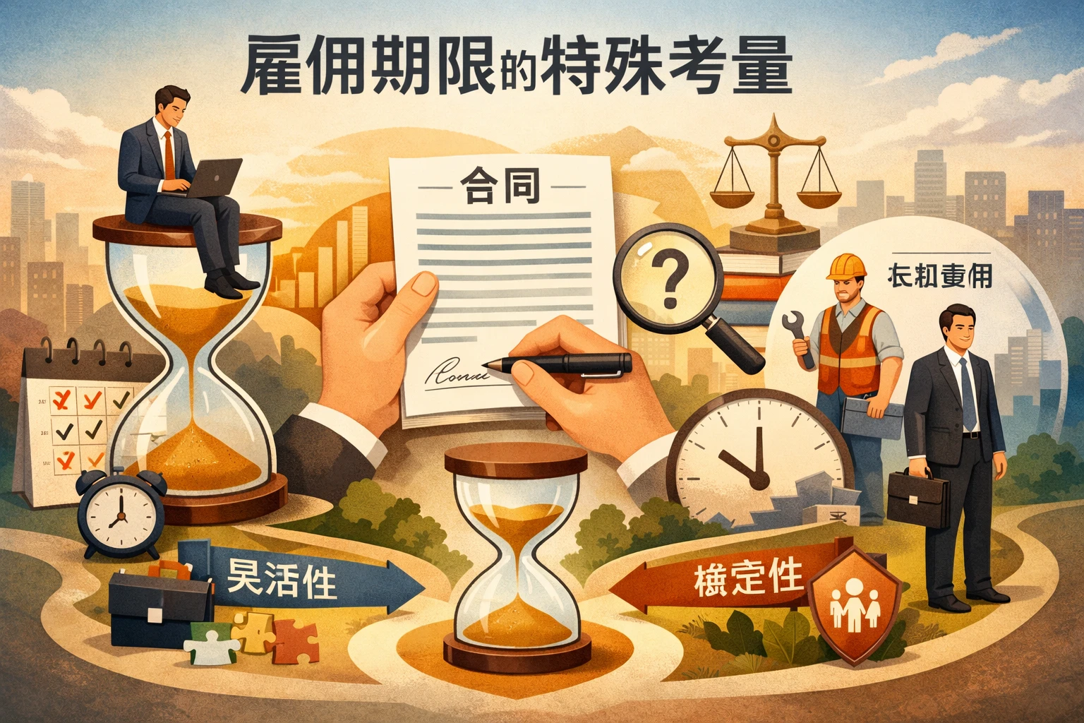 雇佣期限的特殊考量