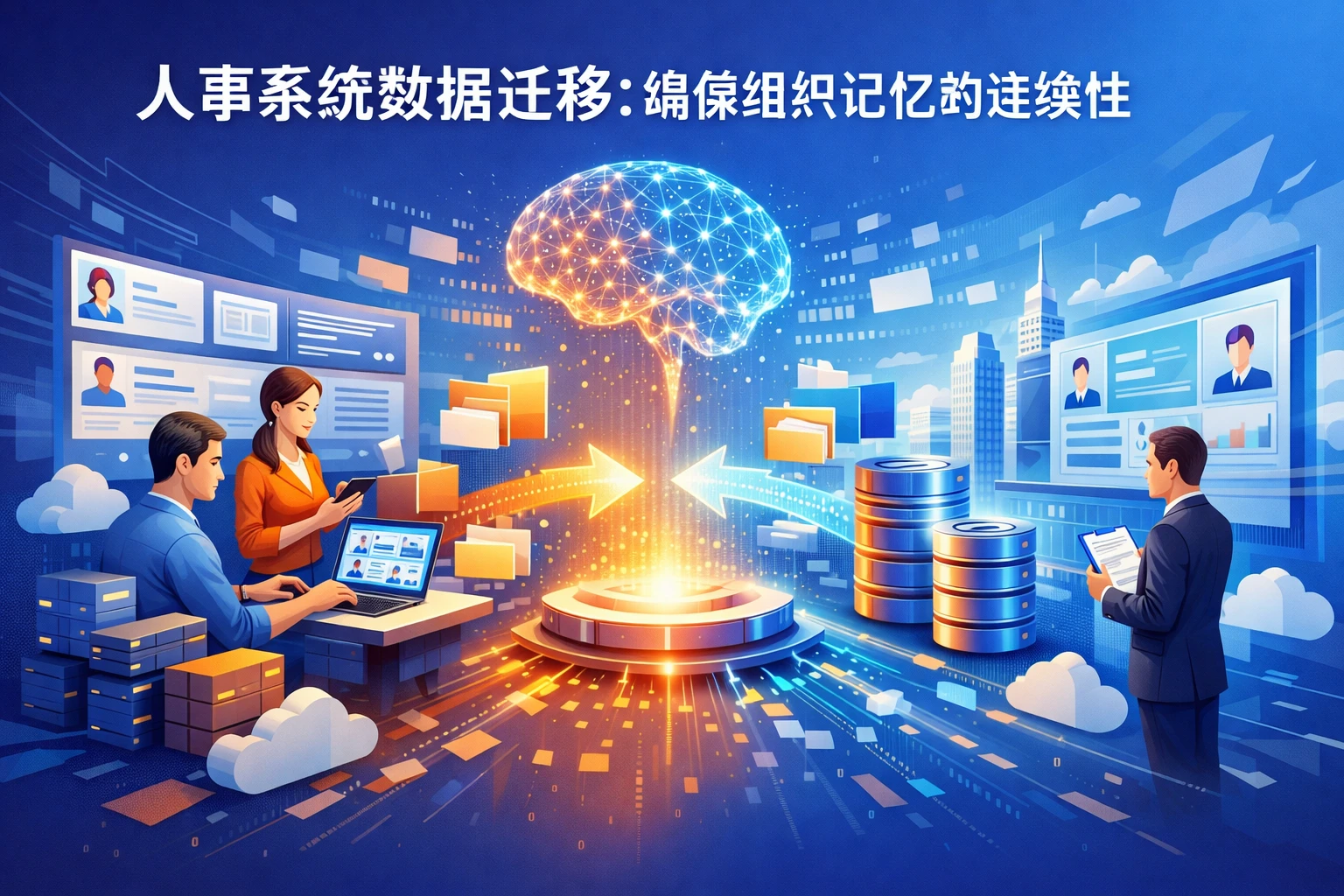 人事系统数据迁移:确保组织记忆的连续性