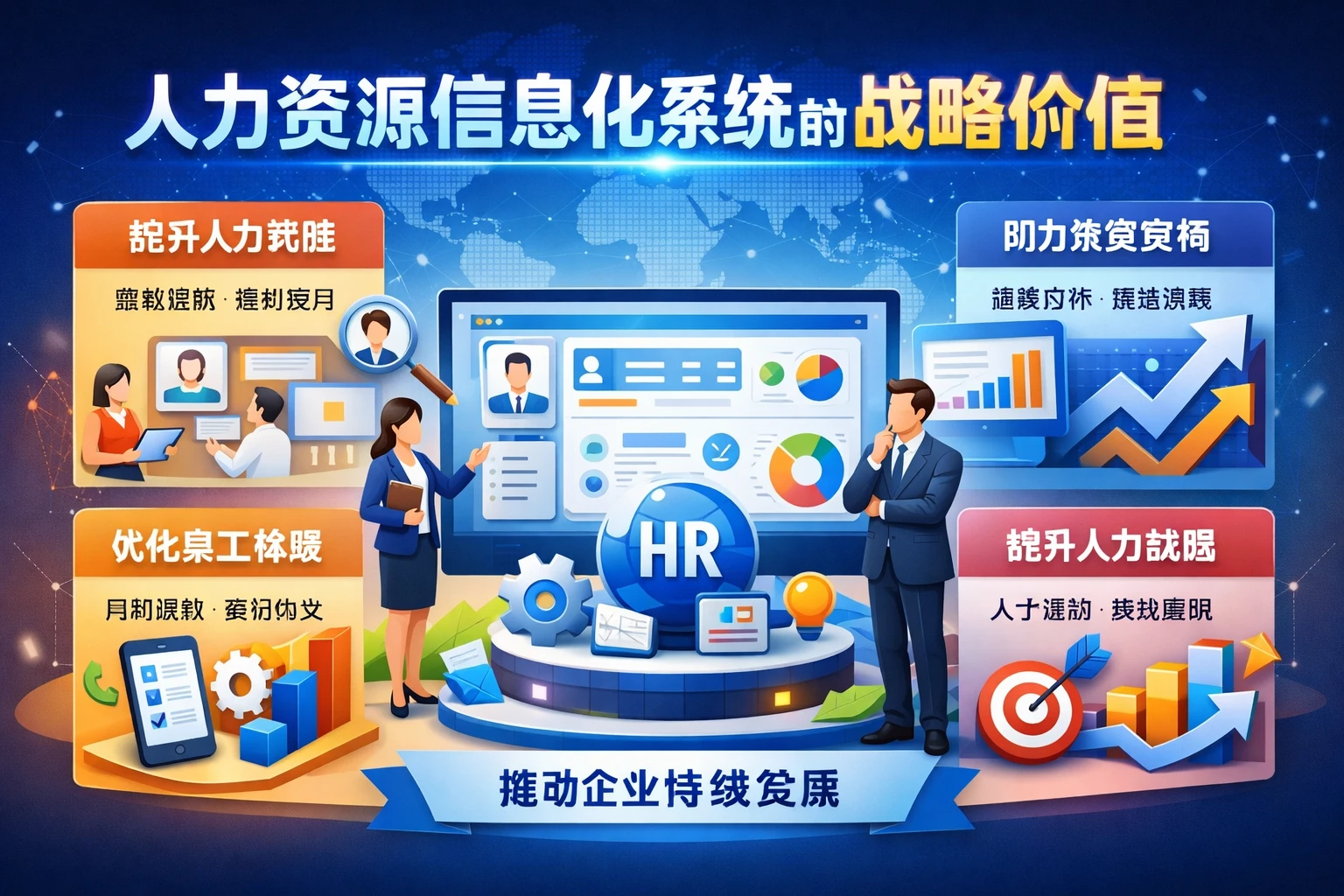 人力资源信息化系统的战略价值