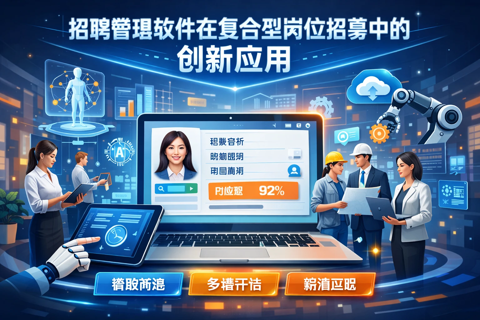 招聘管理软件在复合型岗位招募中的创新应用