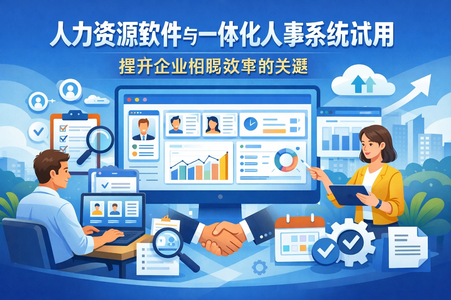 人力资源软件与一体化人事系统试用:提升企业招聘效率的关键
