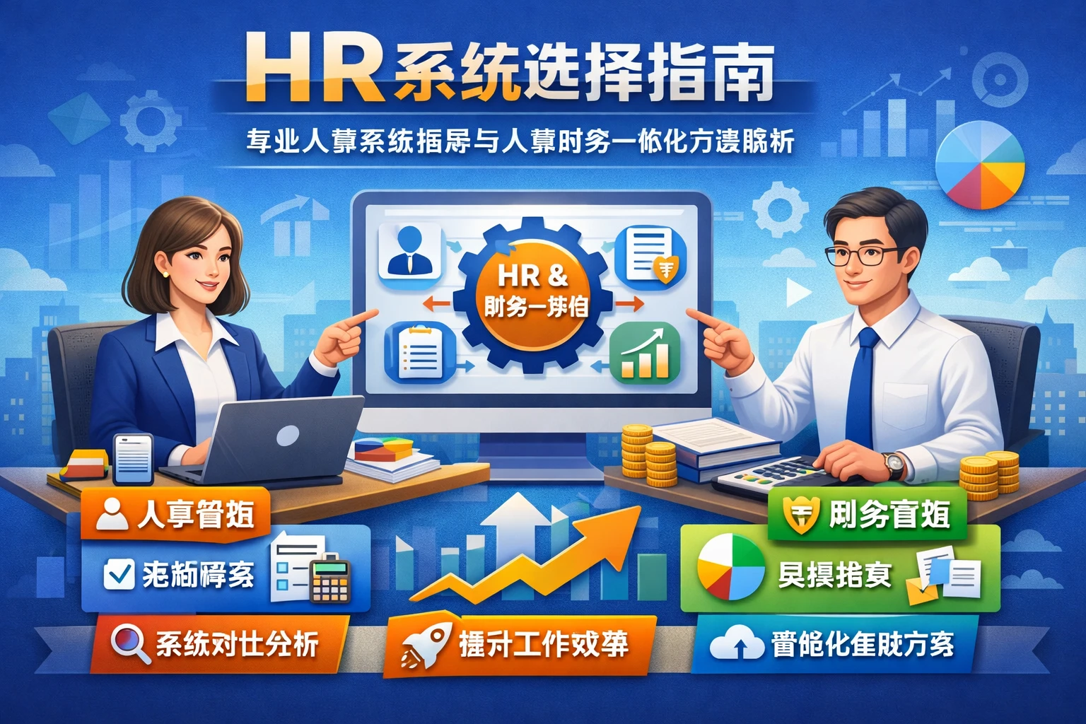 HR系统选择指南：专业人事系统推荐与人事财务一体化方案解析