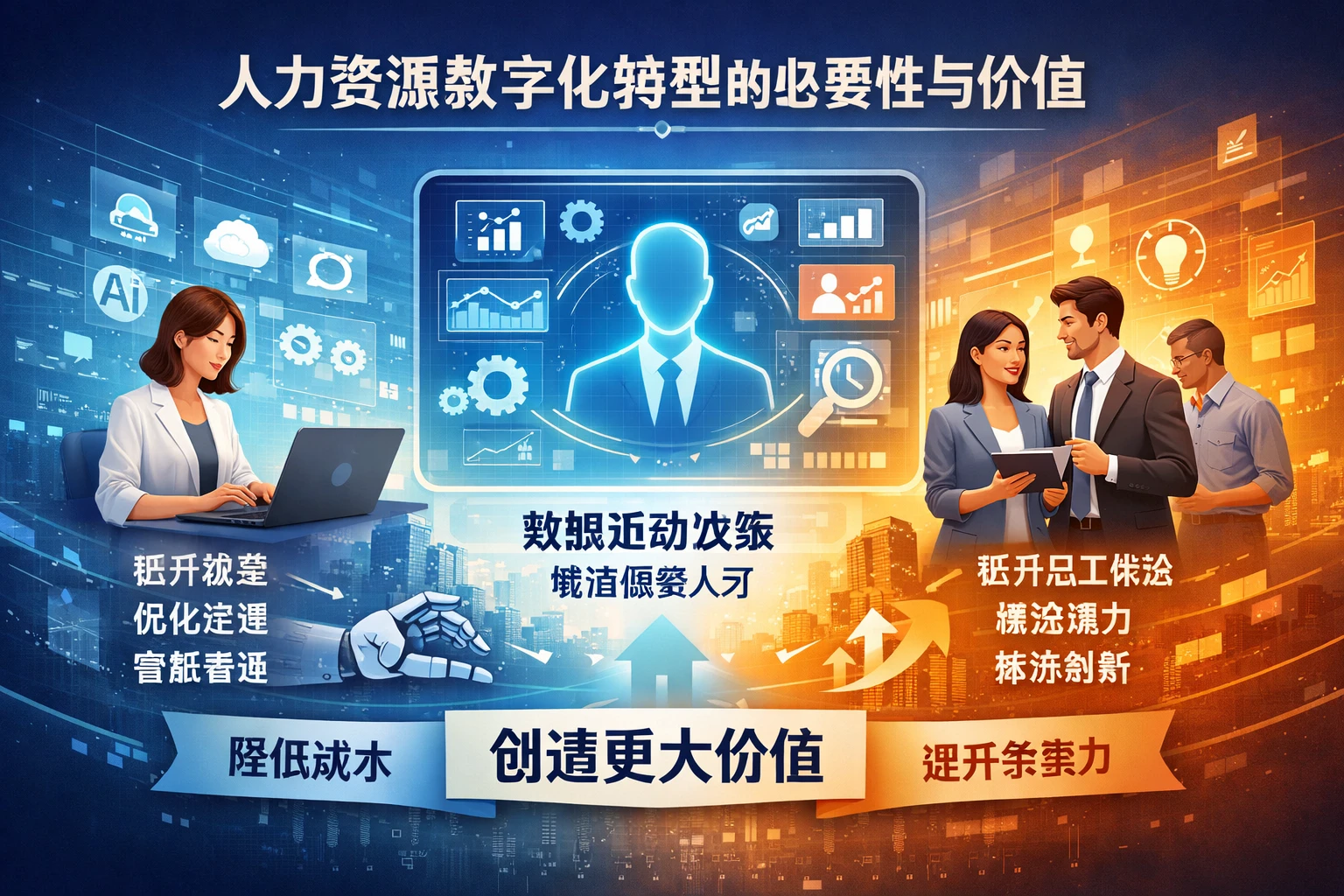 人力资源数字化转型的必要性与价值