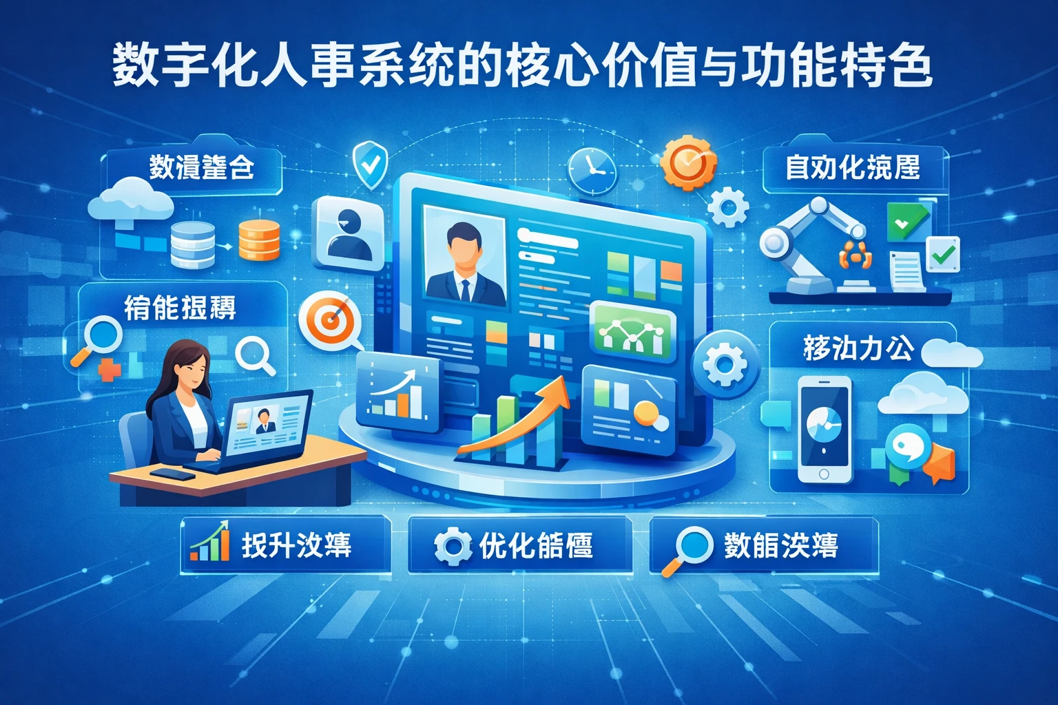 数字化人事系统的核心价值与功能特色