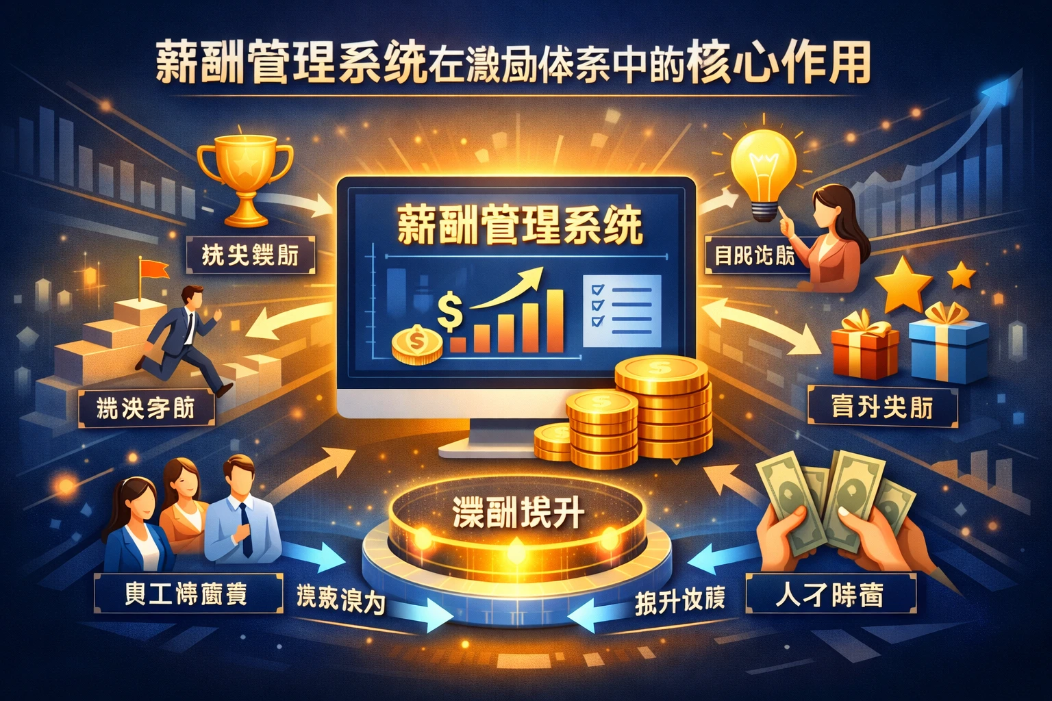 薪酬管理系统在激励体系中的核心作用