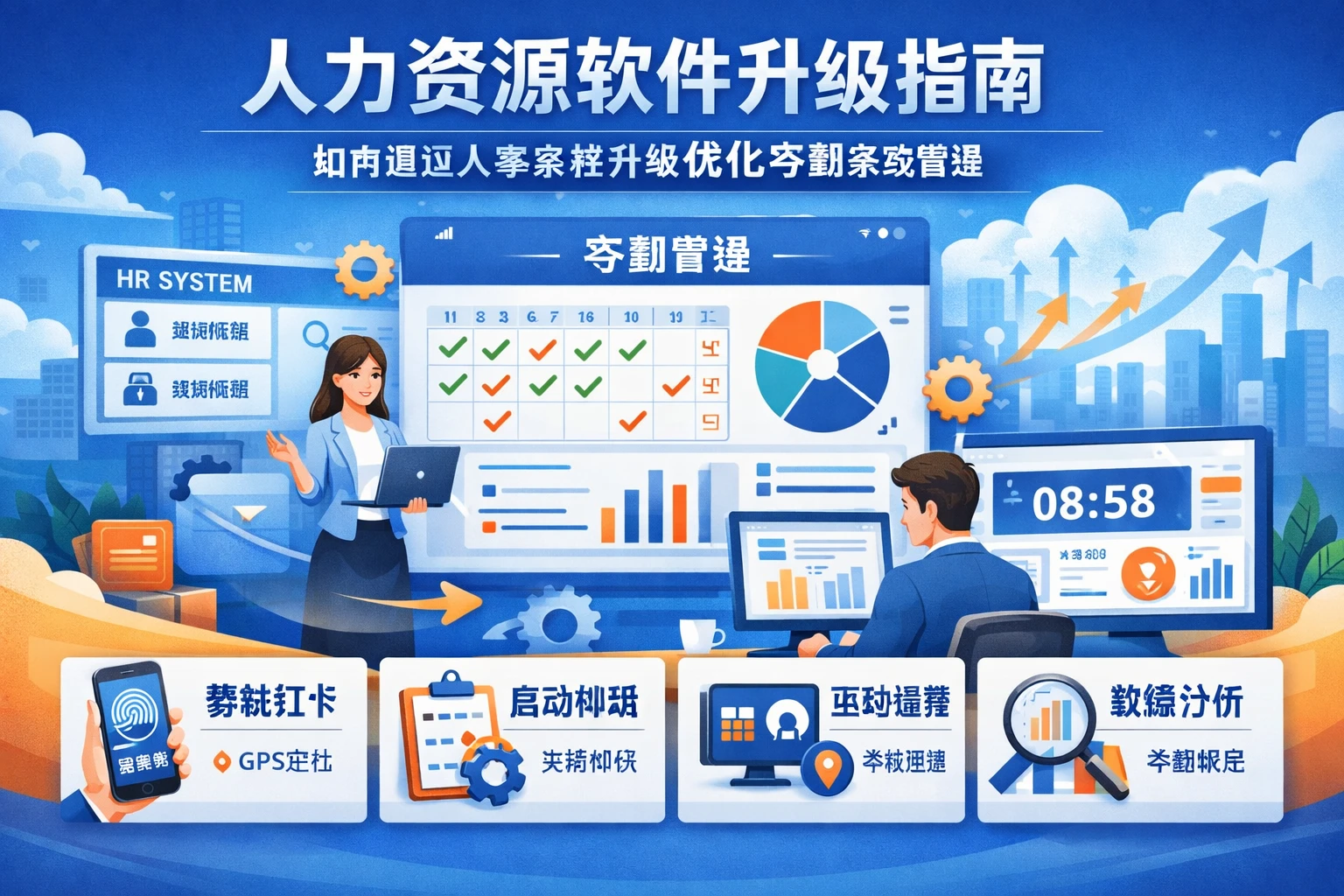 人力资源软件升级指南：如何通过人事系统升级优化考勤系统管理