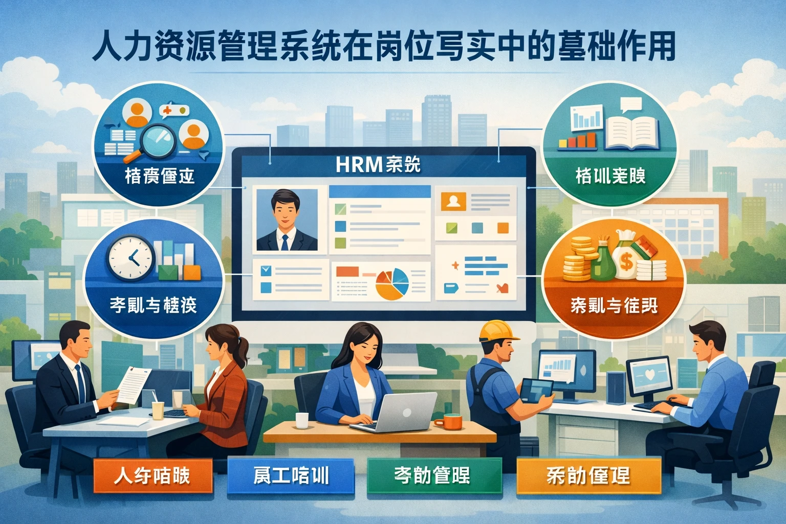 人力资源管理系统在岗位写实中的基础作用