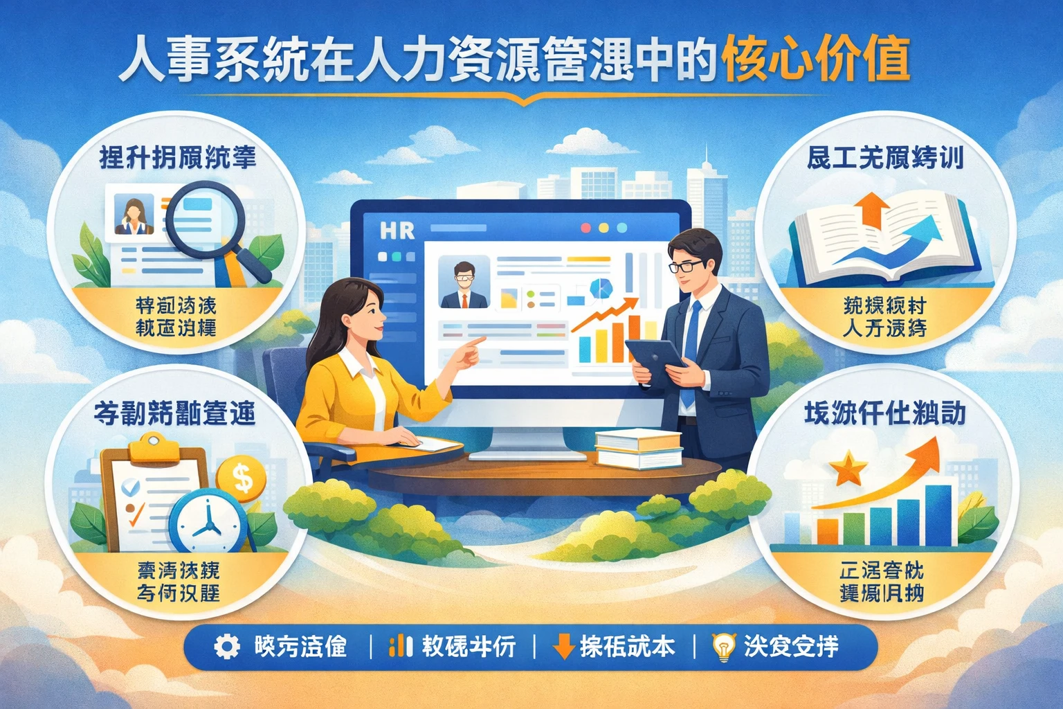 人事系统在人力资源管理中的核心价值