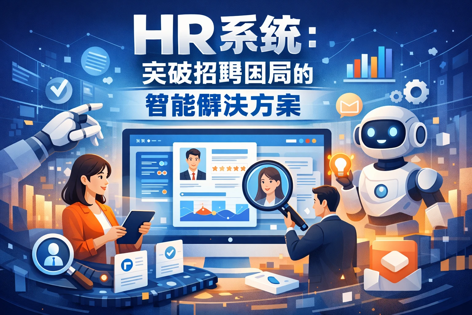 HR系统：突破招聘困局的智能解决方案