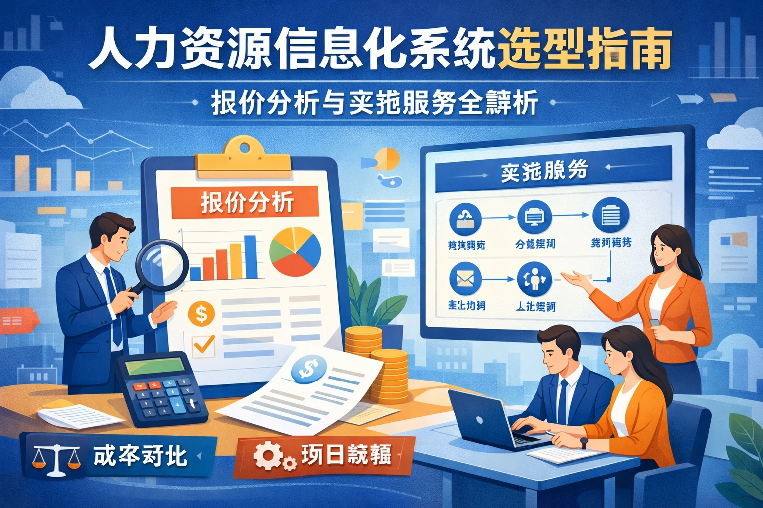 人力资源信息化系统选型指南：报价分析与实施服务全解析