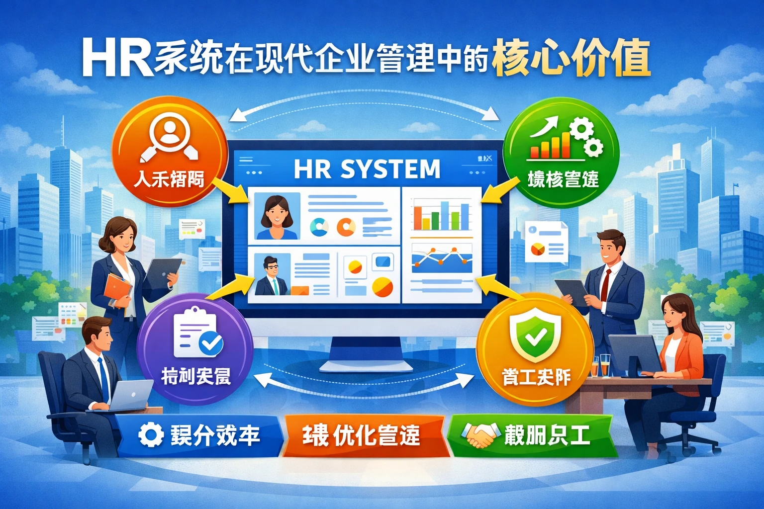 HR系统在现代企业管理中的核心价值