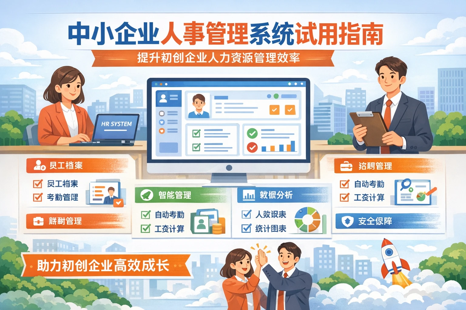 中小企业人事管理系统试用指南：提升初创企业人力资源管理效率