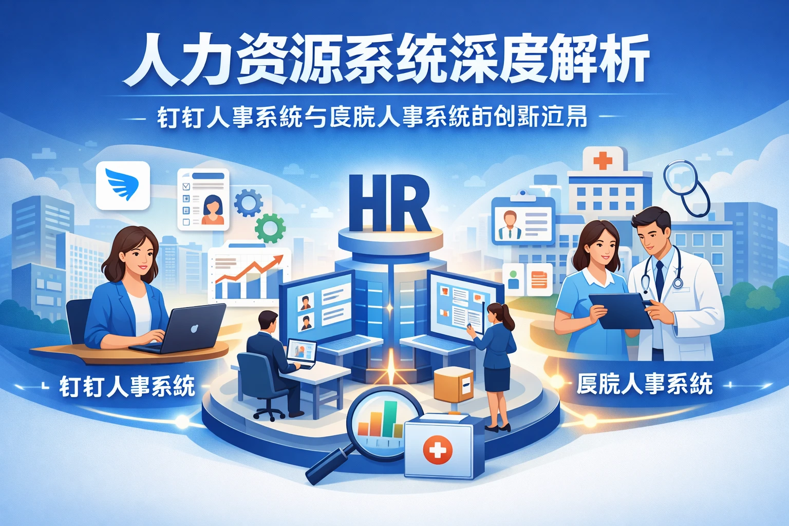 人力资源系统深度解析：钉钉人事系统与医院人事系统的创新应用