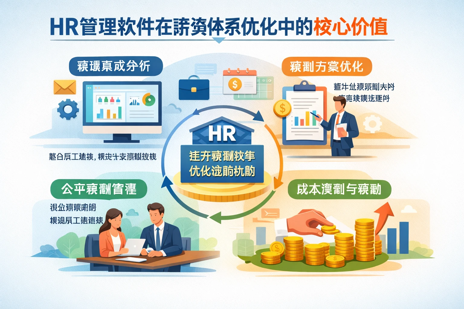 HR管理软件在薪资体系优化中的核心价值