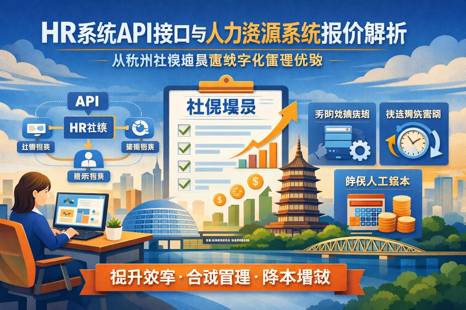 HR系统API接口与人力资源系统报价解析：从杭州社保增员看数字化管理优势