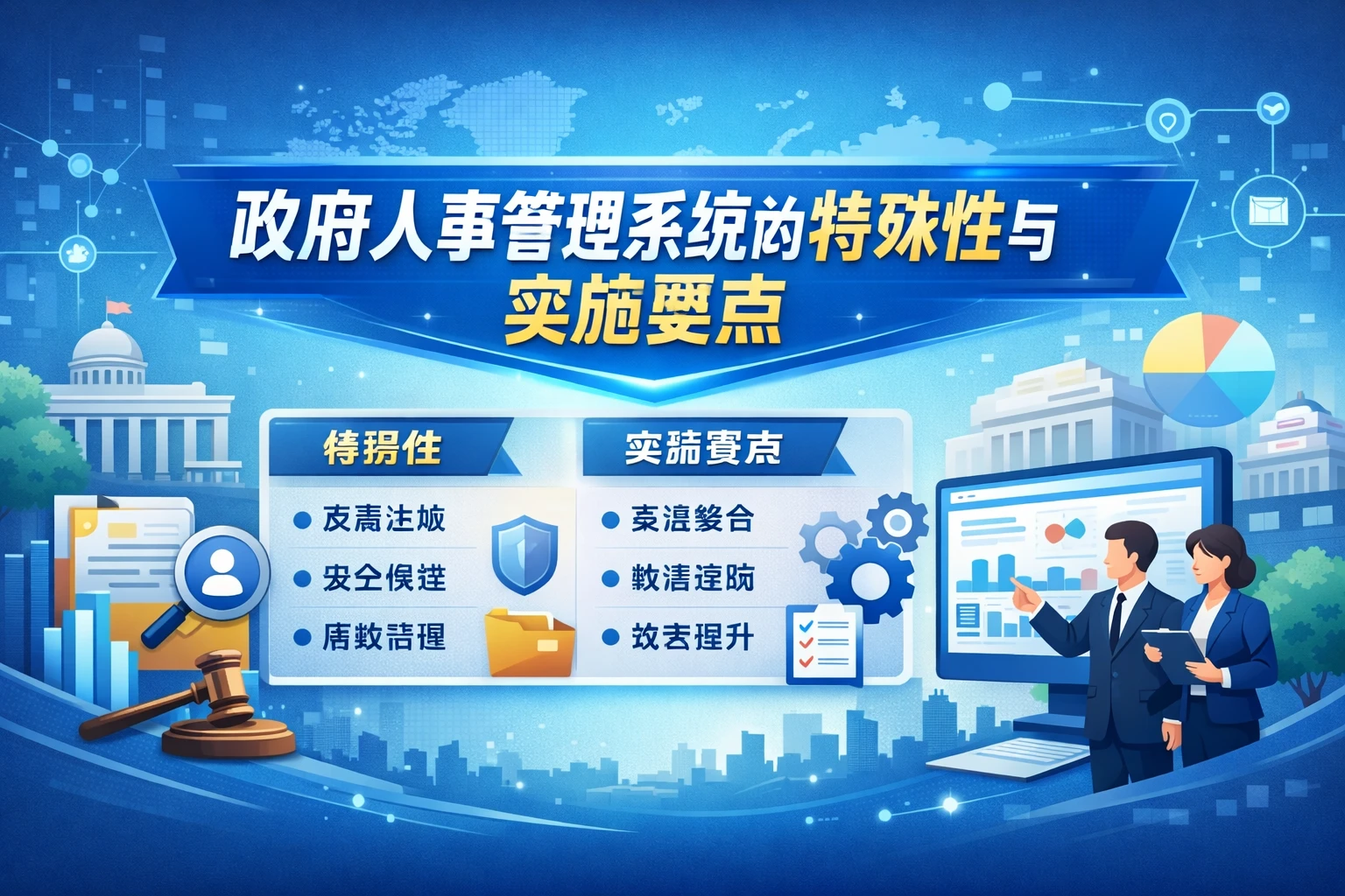 政府人事管理系统的特殊性与实施要点