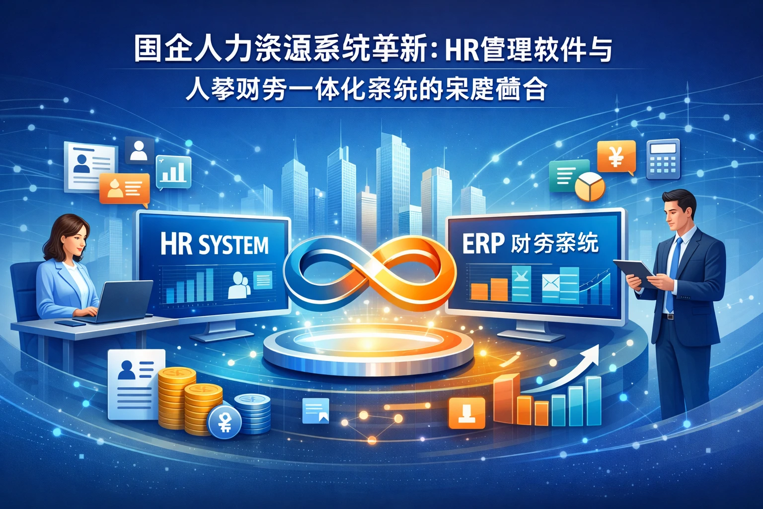 国企人力资源系统革新：HR管理软件与人事财务一体化系统的深度融合