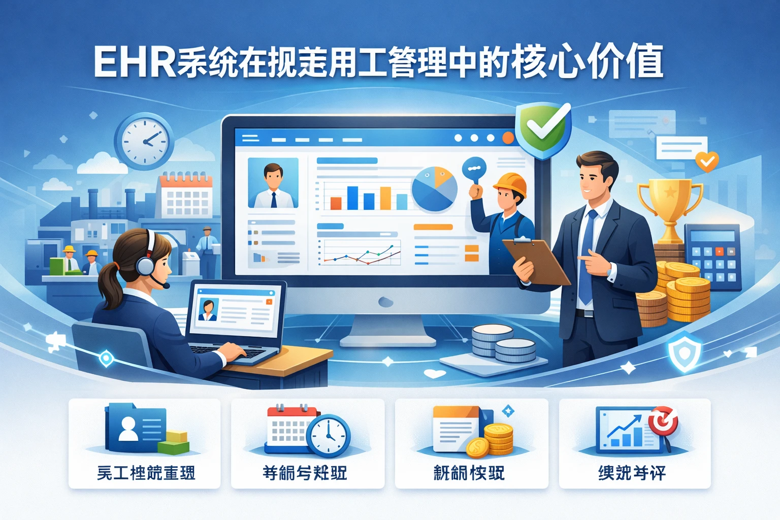 EHR系统在规范用工管理中的核心价值