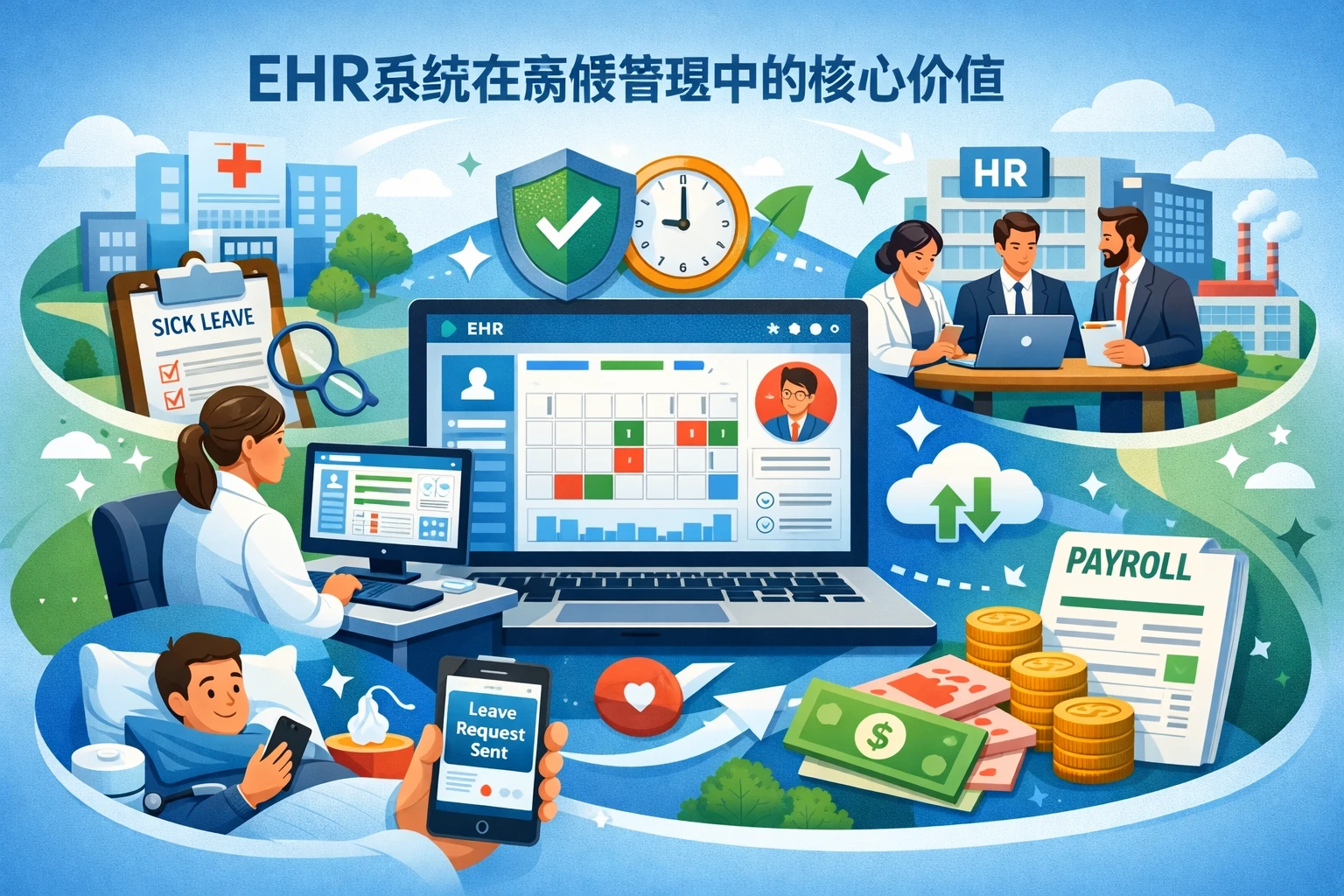 ehr系统在病假管理中的核心价值