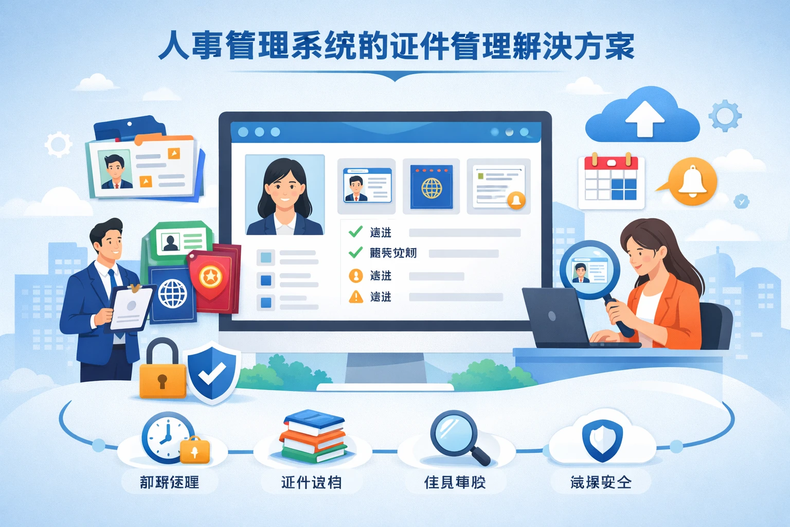 人事管理系统的证件管理解决方案