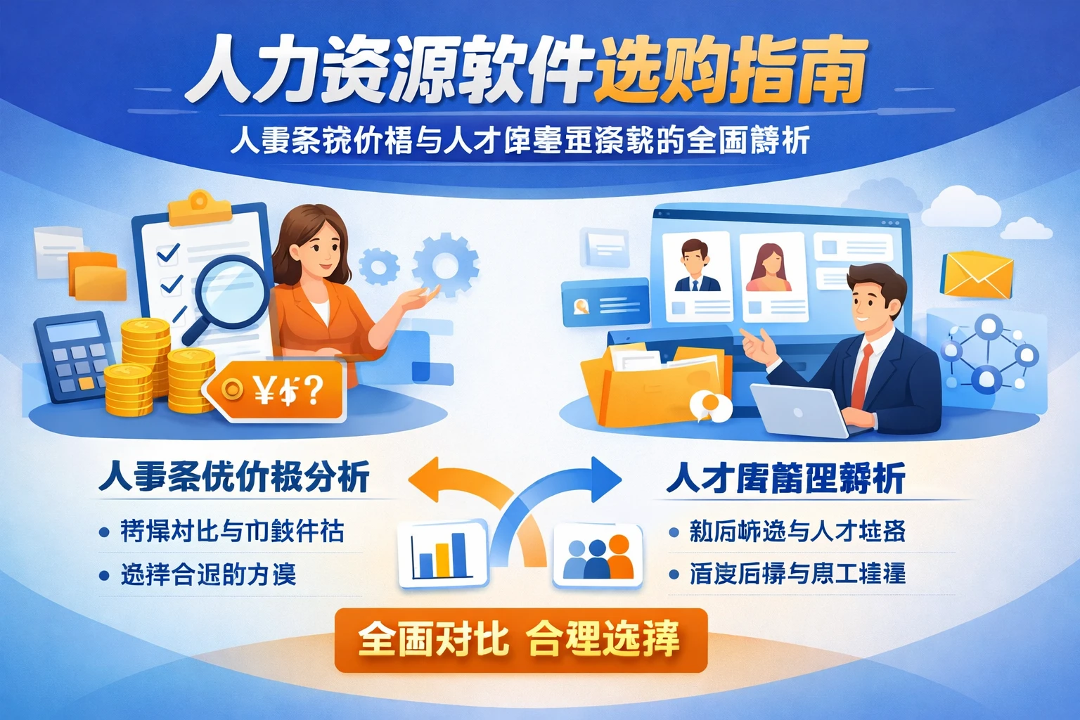 人力资源软件选购指南：人事系统价格与人才库管理系统的全面解析