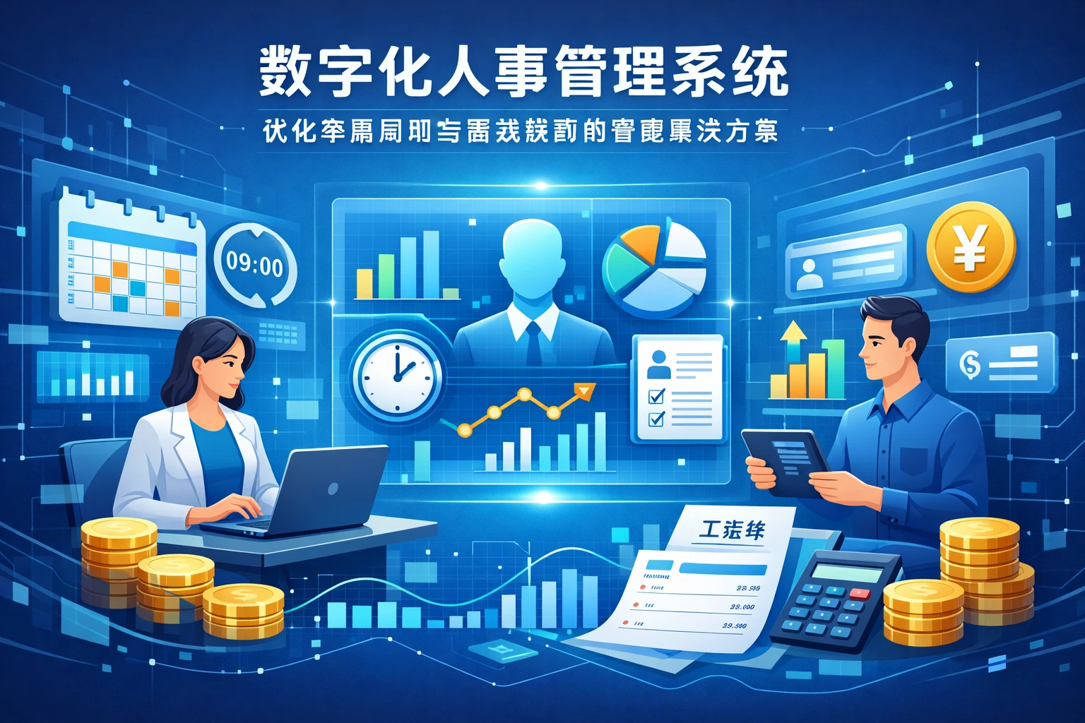 数字化人事管理系统：优化考勤周期与薪资核算的智能解决方案