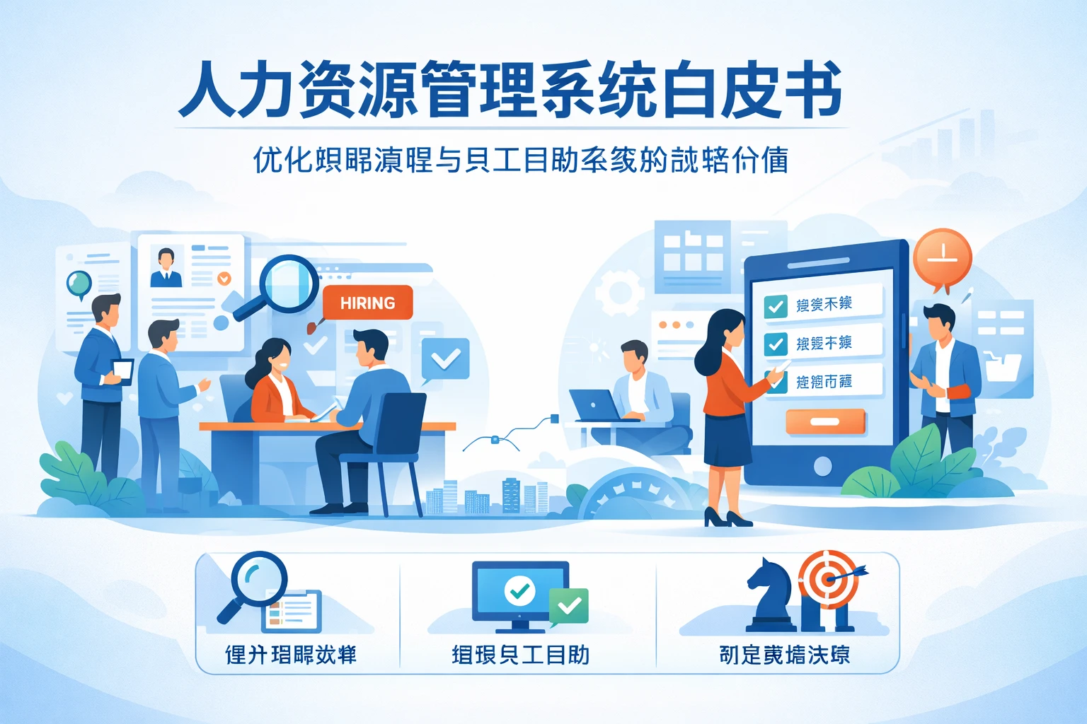 人力资源管理系统白皮书:优化招聘流程与员工自助系统的战略价值