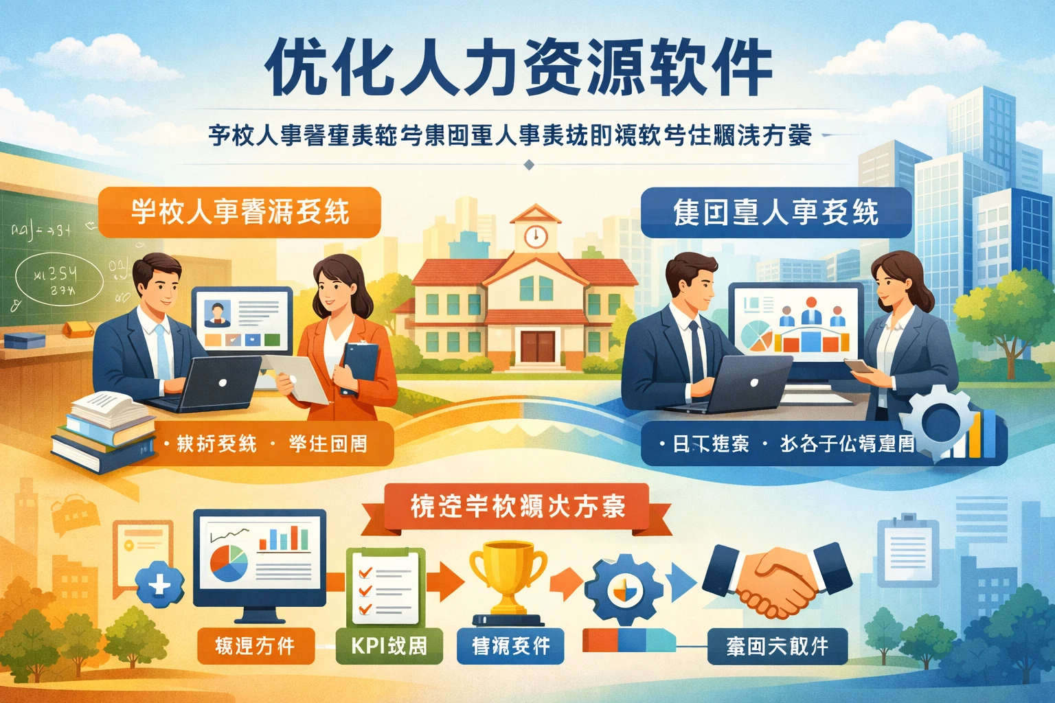 优化人力资源软件:学校人事管理系统与集团型人事系统的绩效考核解决方案