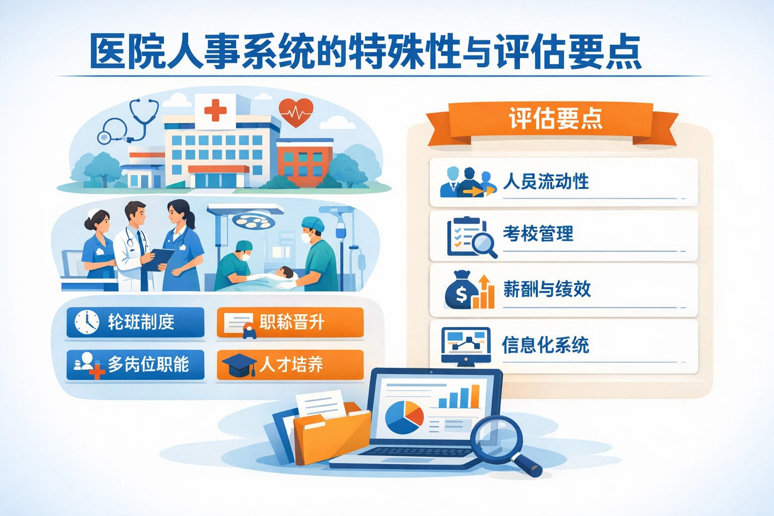 医院人事系统的特殊性与评估要点