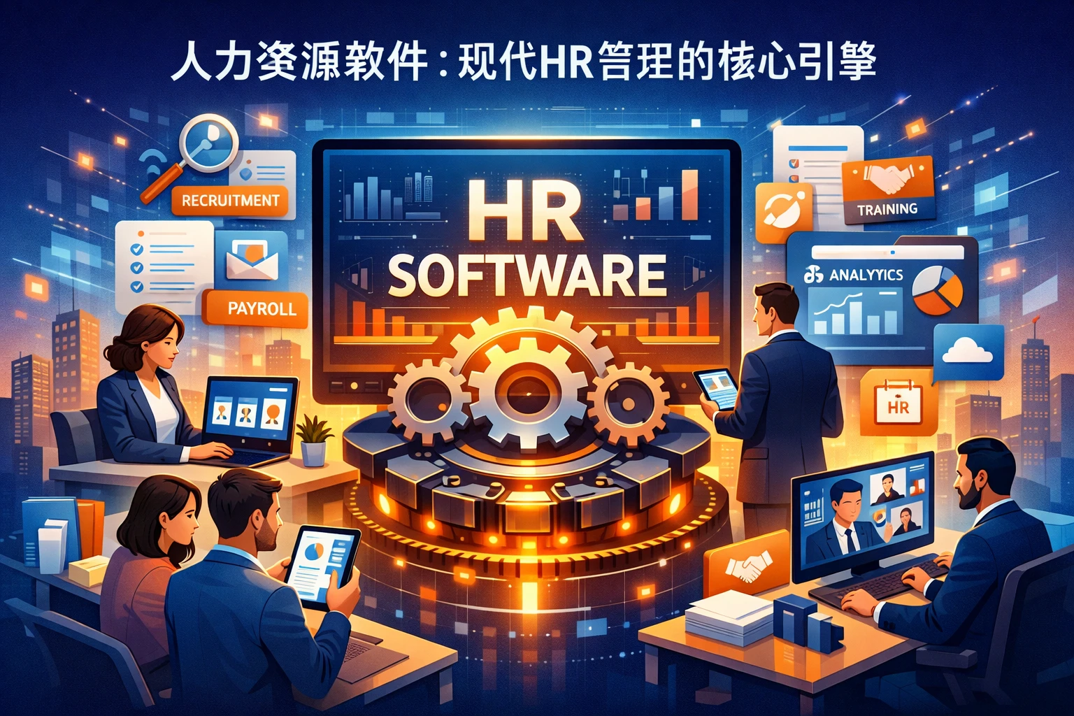 人力资源软件：现代HR管理的核心引擎
