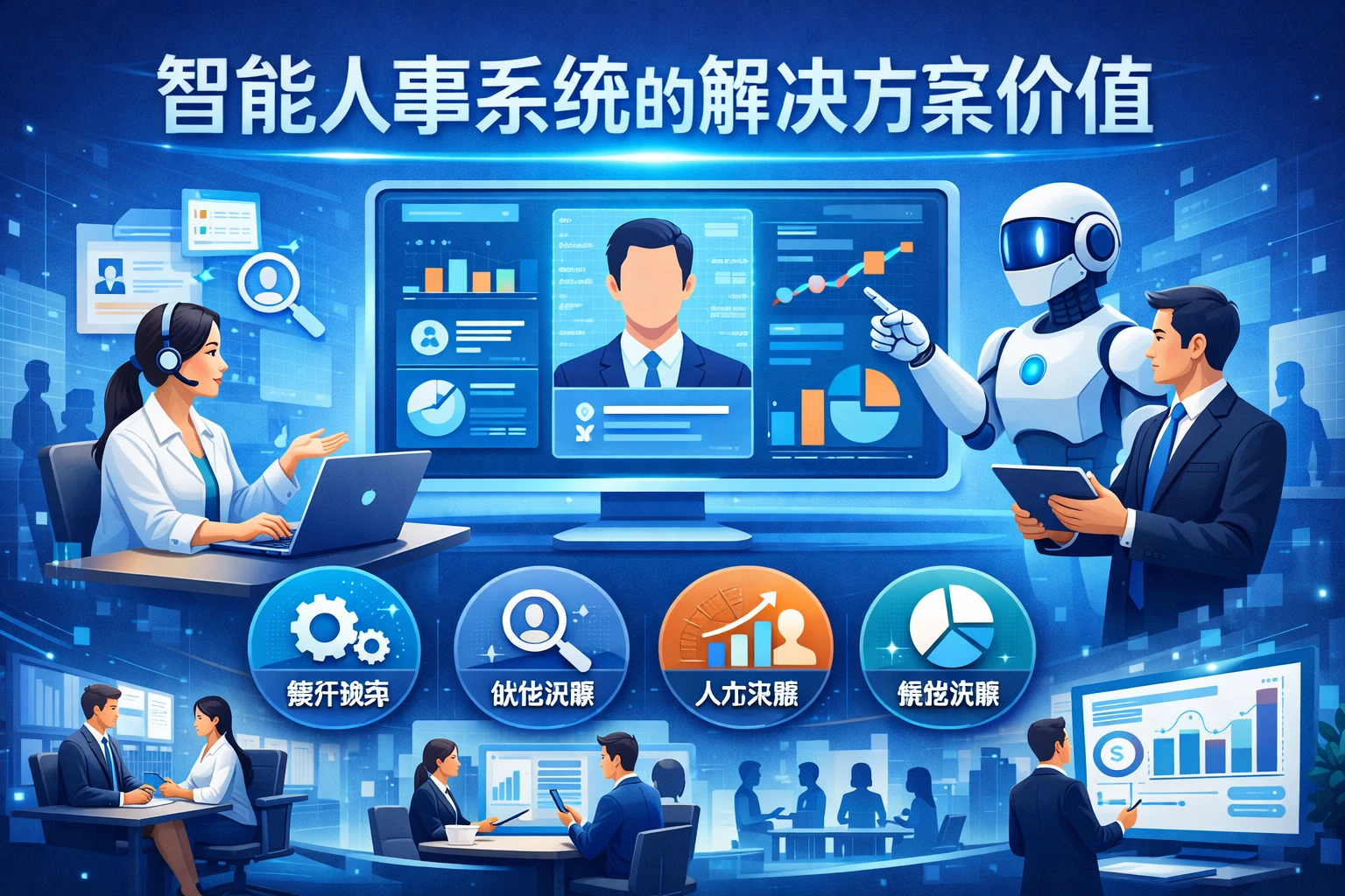智能人事系统的解决方案价值