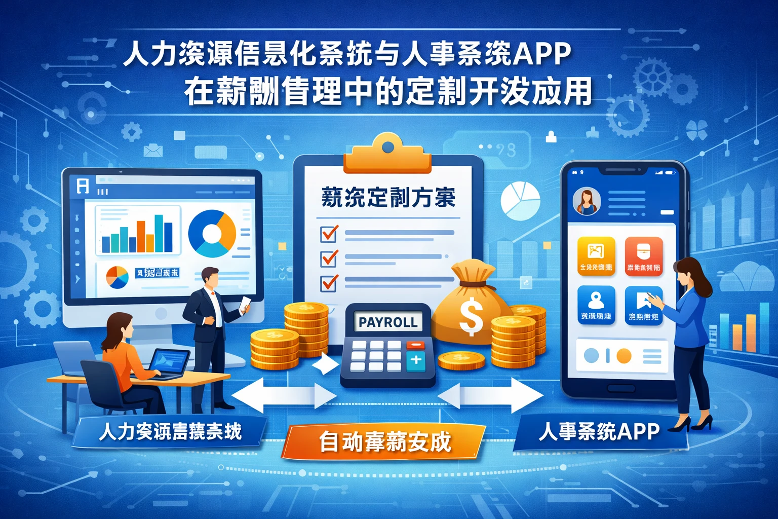 人力资源信息化系统与人事系统APP在薪酬管理中的定制开发应用