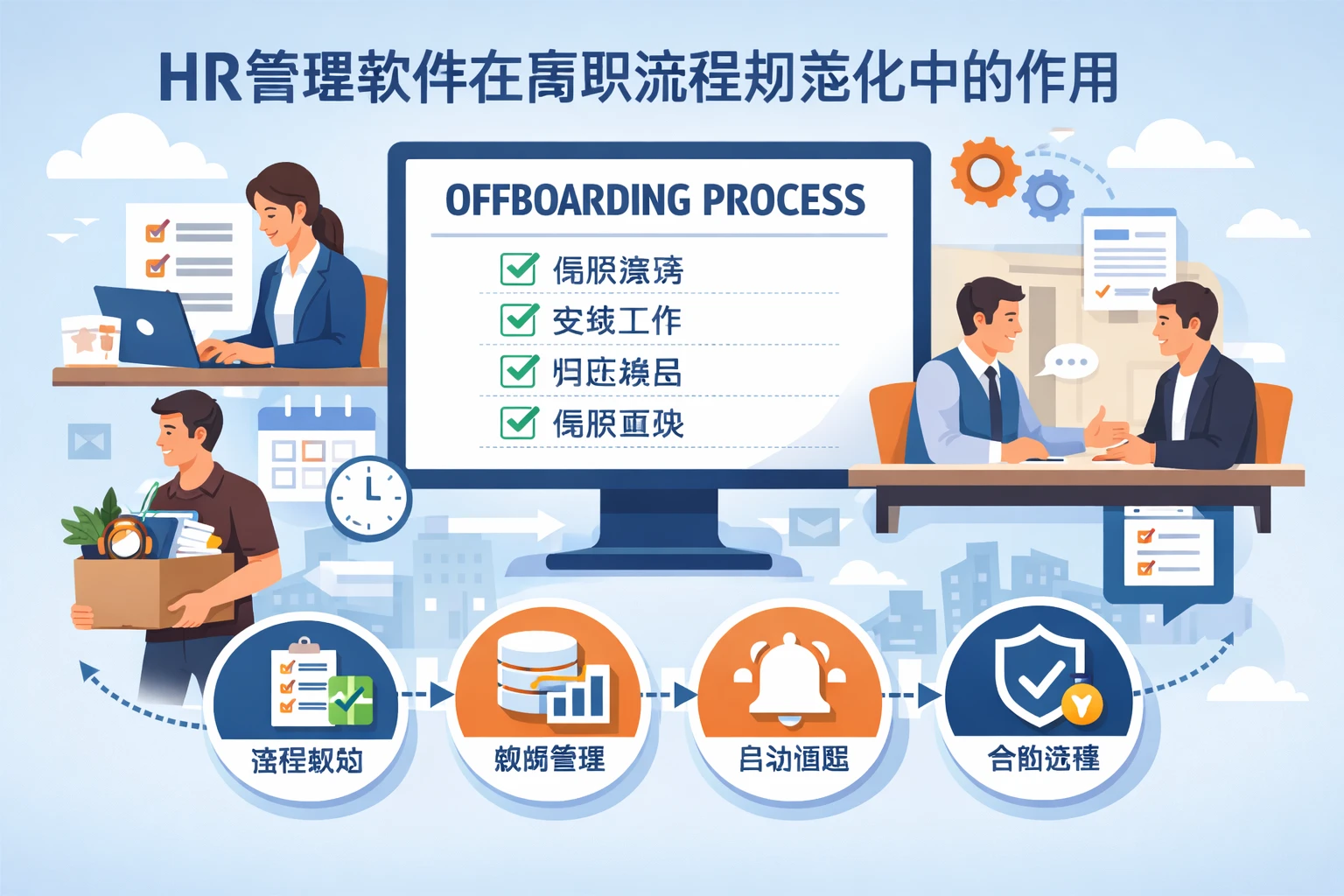 HR管理软件在离职流程规范化中的作用