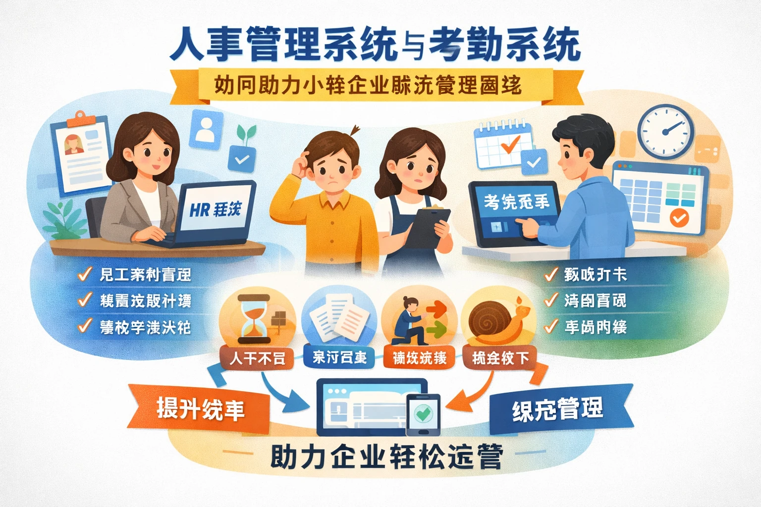 人事管理系统与考勤系统如何助力小微企业解决管理困境