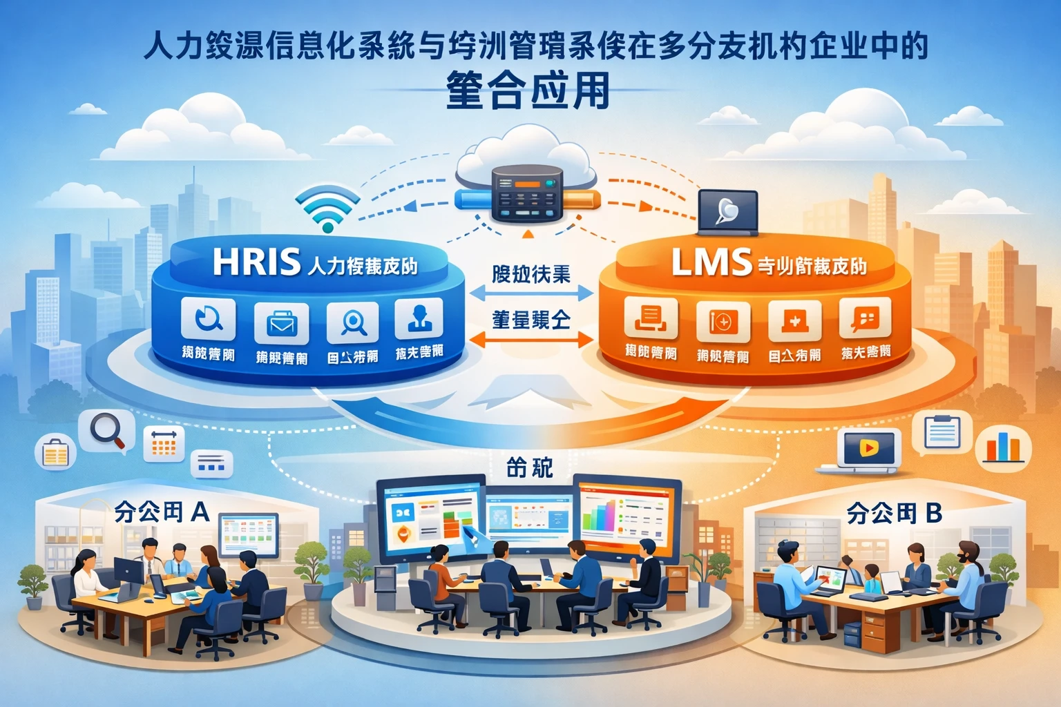 人力资源信息化系统与培训管理系统在多分支机构企业中的整合应用