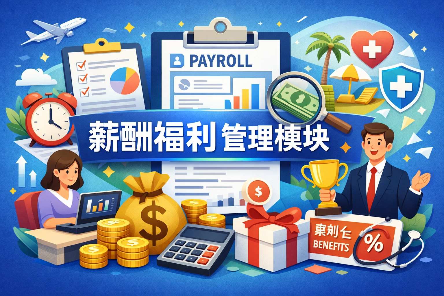 薪酬福利管理模块