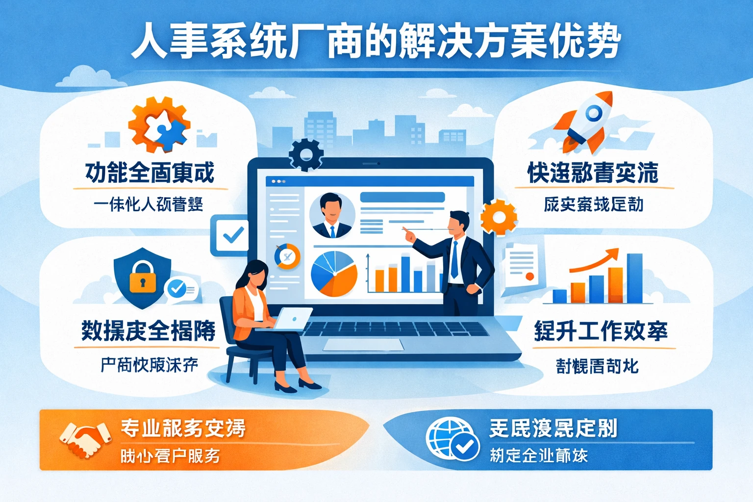 人事系统厂商的解决方案优势