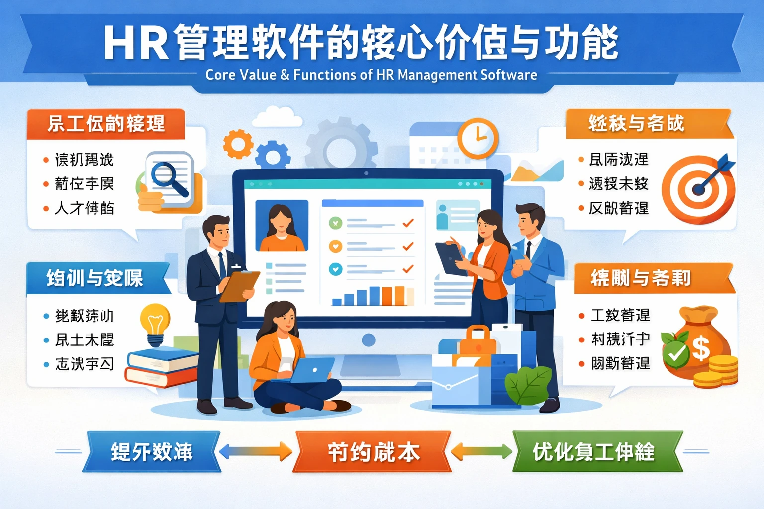HR管理软件的核心价值与功能