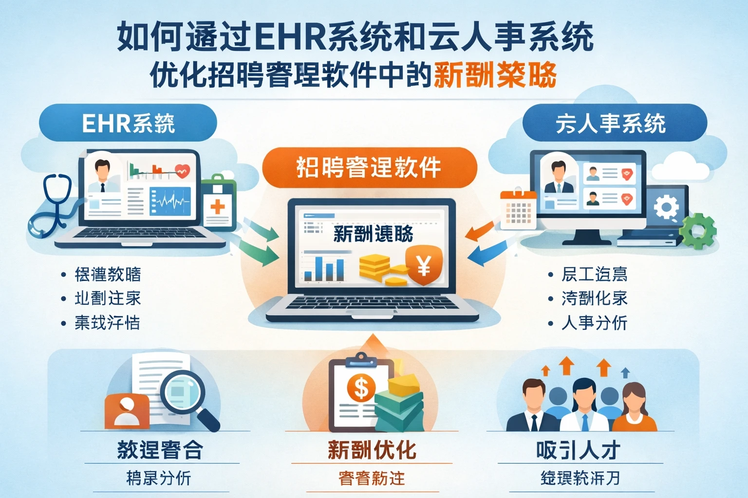 如何通过EHR系统和云人事系统优化招聘管理软件中的薪酬策略